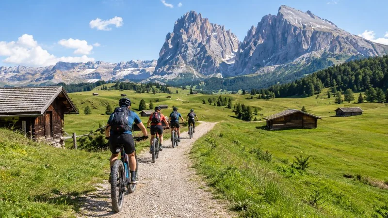 Alpe di Siusi Guided E-Bike Group Tour